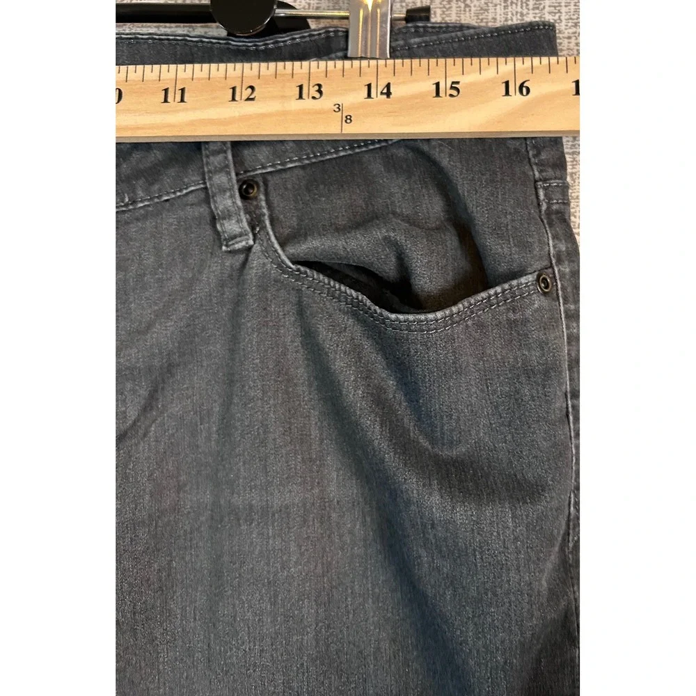 Gap 1969 Perfect Boot Jeans Womens 30/10r Dark Gray Charcoal Stretch Bootcut Y2K